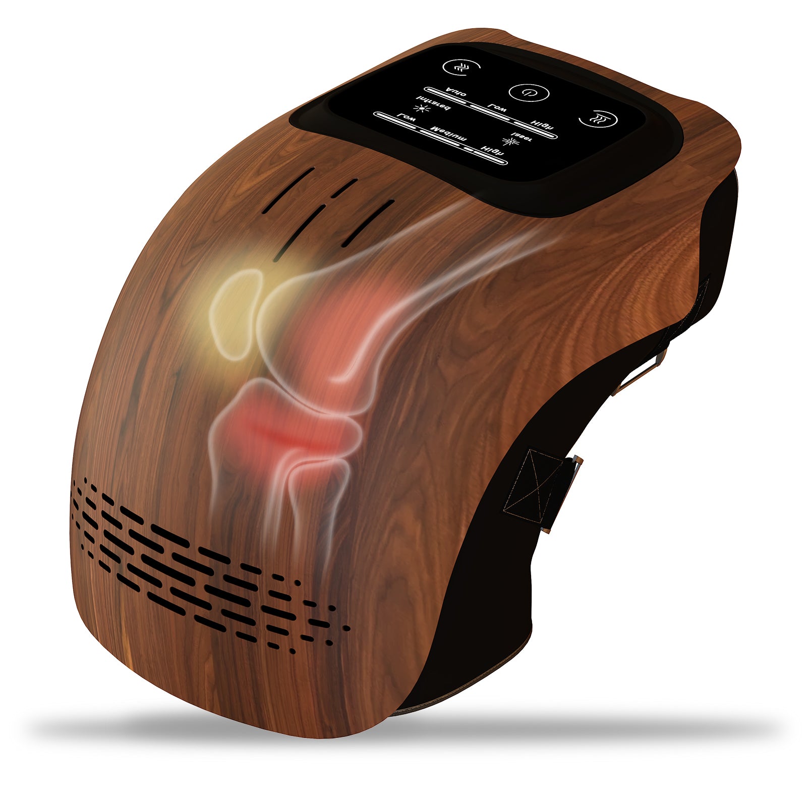 Smart Heated Knee Massager – Infrared Heat & Vibration Therapy for Joint Comfort & Pain Relief