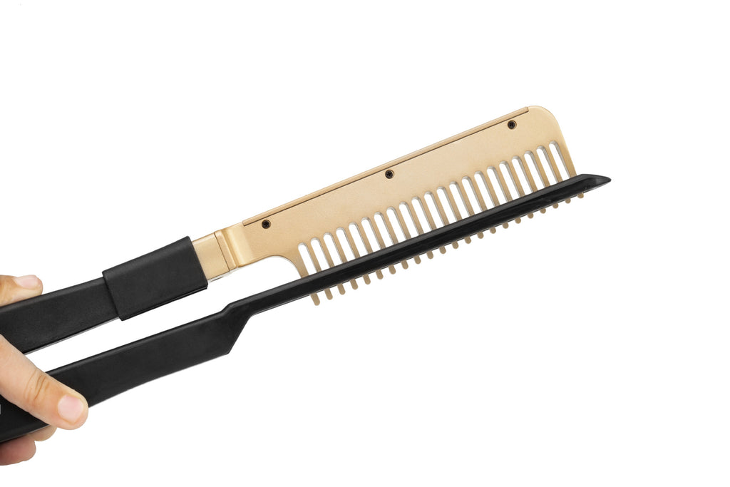 Pro Electric Hair Straightening Comb – Fast & Smooth Hair Styling at Home