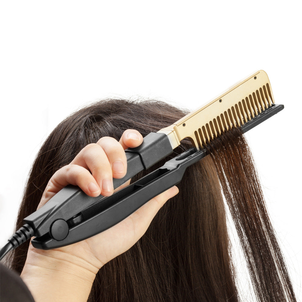 Pro Electric Hair Straightening Comb – Fast & Smooth Hair Styling at Home
