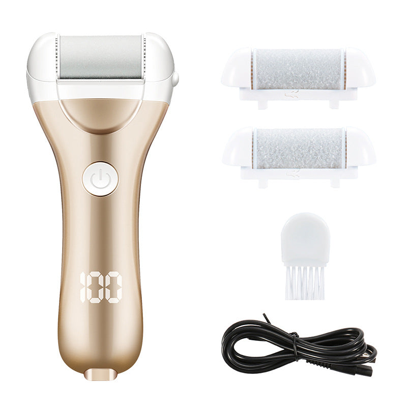 Rechargeable Electric Foot File – Professional Callus Remover for Smooth & Soft Heels