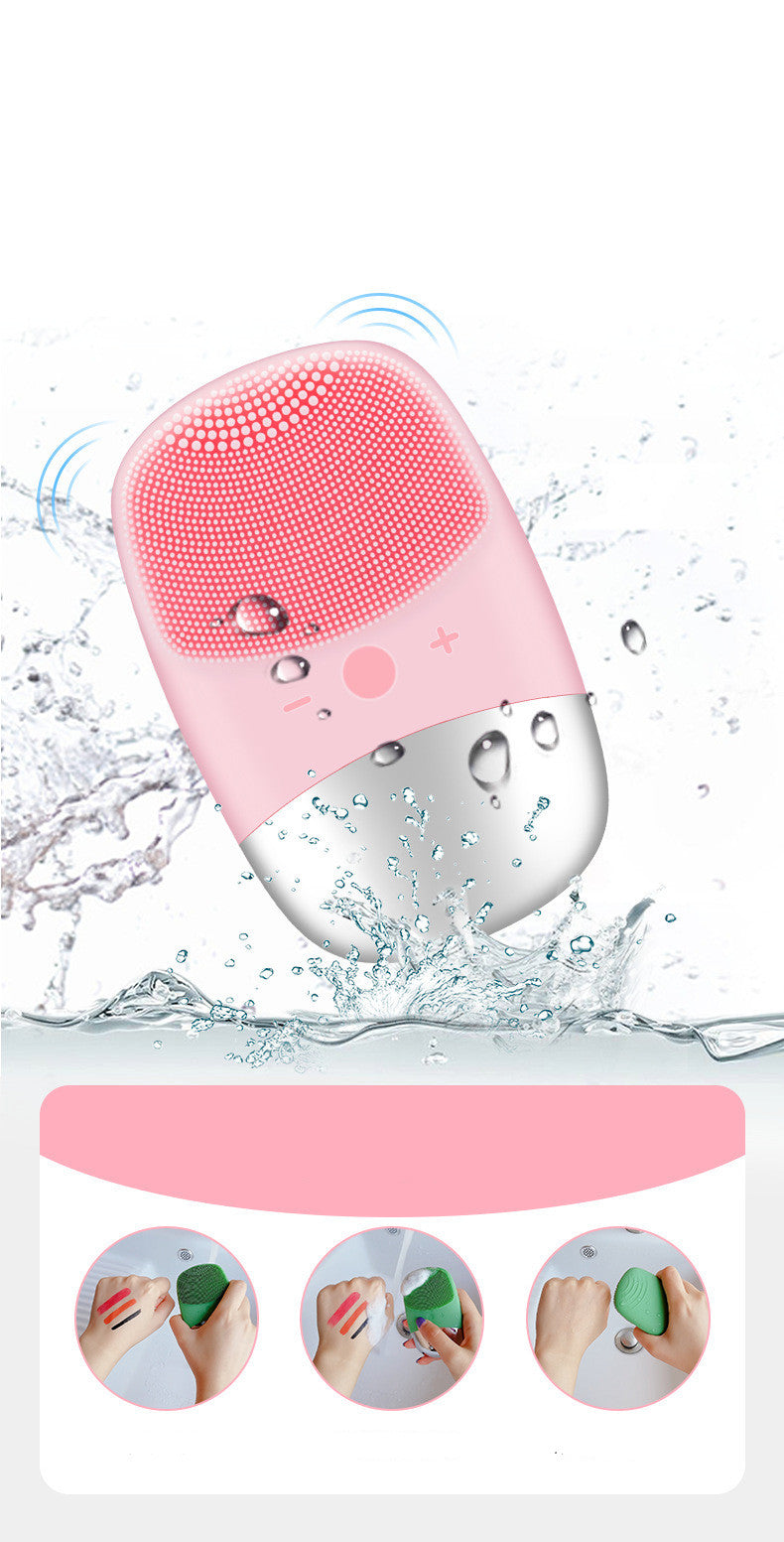 Mini Sonic Facial Cleansing Brush – Deep Cleanser for All Skin Types
