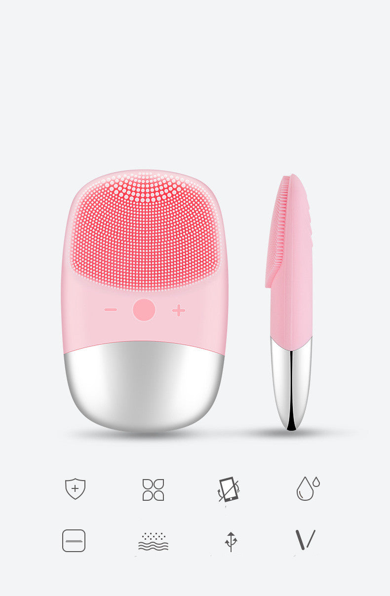 Mini Sonic Facial Cleansing Brush – Deep Cleanser for All Skin Types