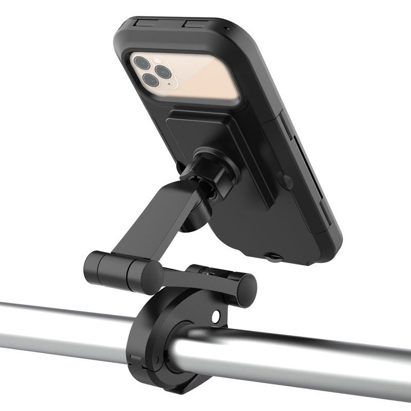 Waterproof 360° Rotatable Bike Phone Mount for Handlebars