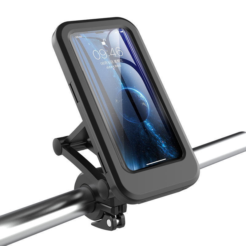 Waterproof 360° Rotatable Bike Phone Mount for Handlebars
