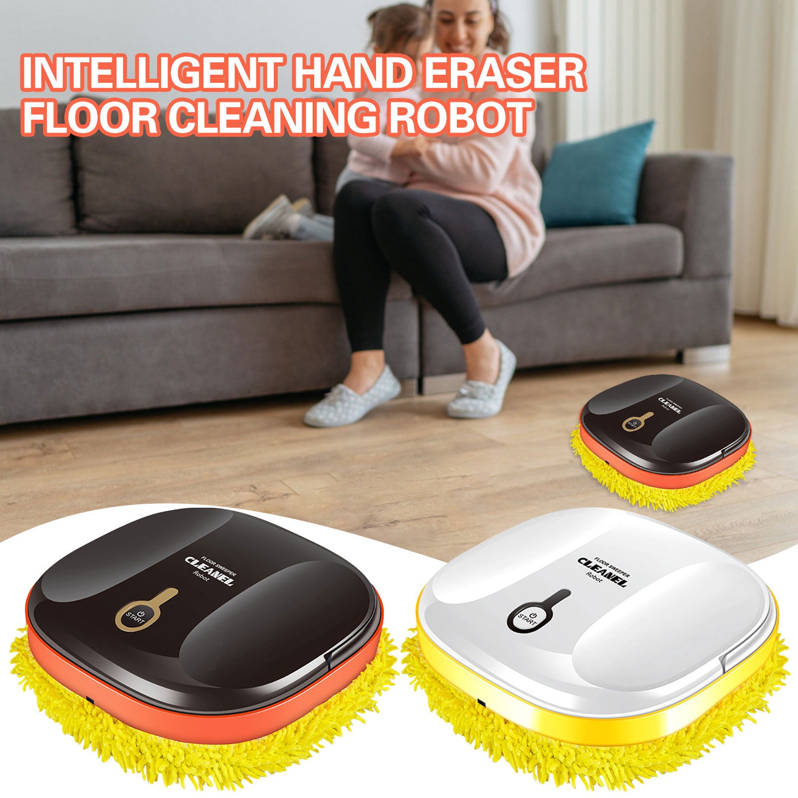 Smart Robot Vacuum & Mop Cleaner – Automatic Charging Home Cleaning Robot