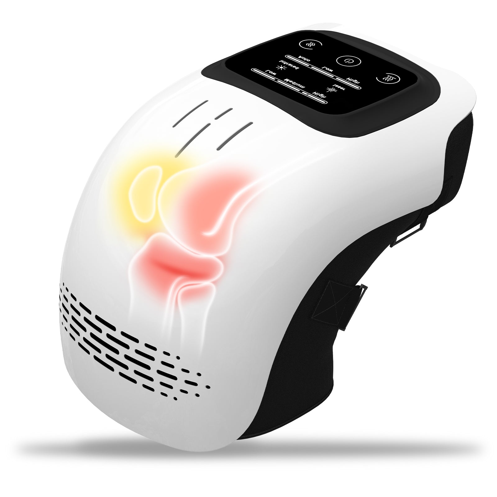 Smart Heated Knee Massager – Infrared Heat & Vibration Therapy for Joint Comfort & Pain Relief