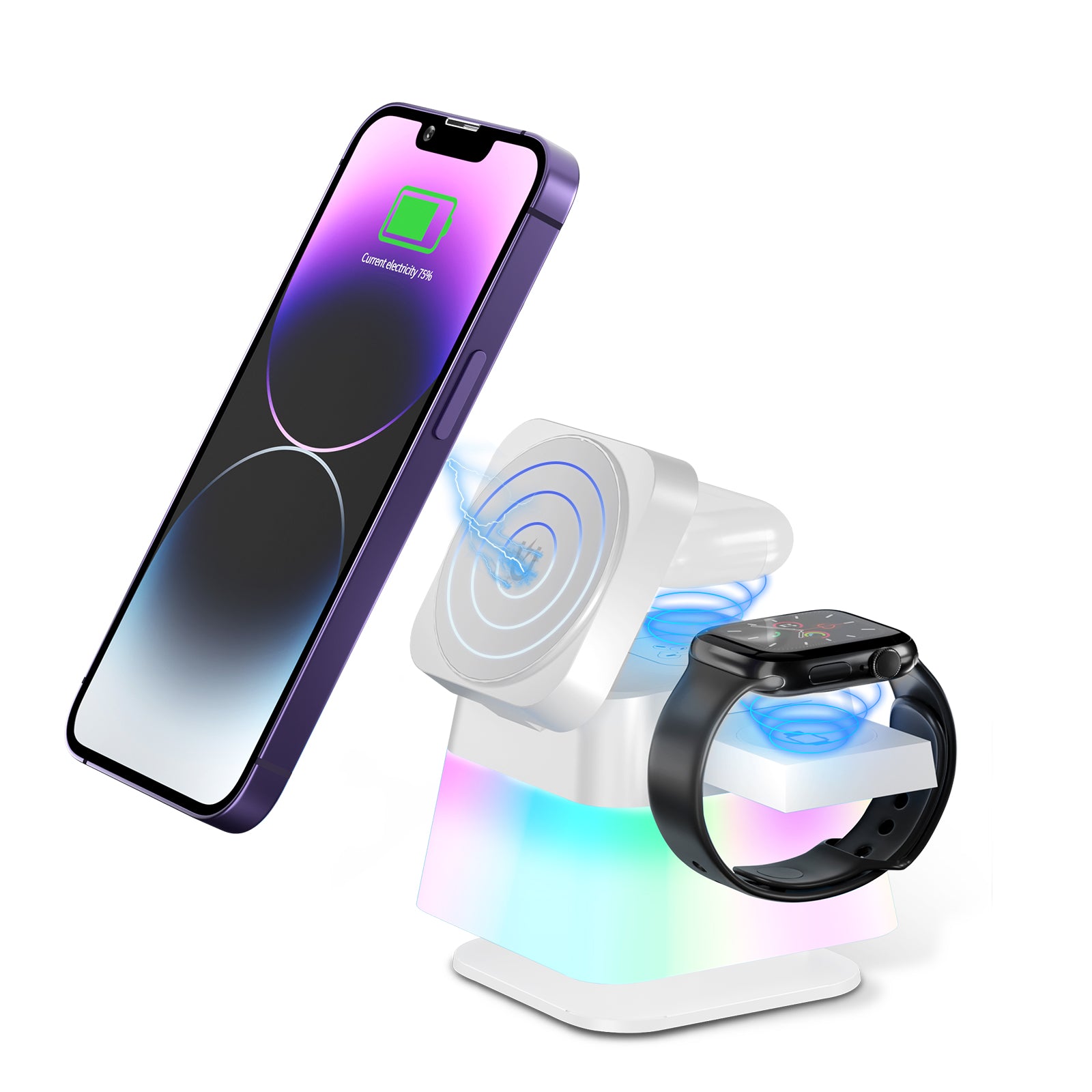 4-in-1 Magnetic Fast Wireless Charger for iPhone