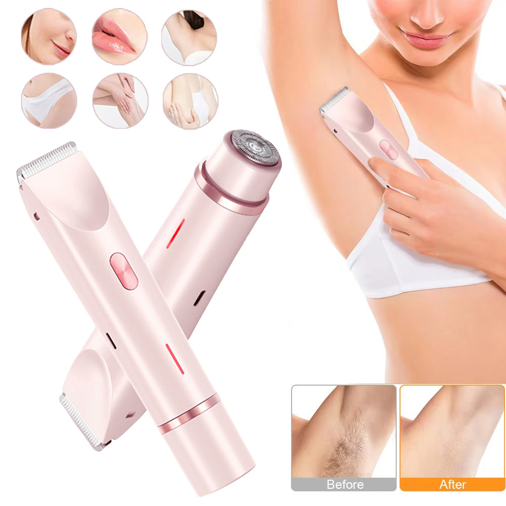 2-in-1 Women’s Electric Body Shaver & Bikini Trimmer