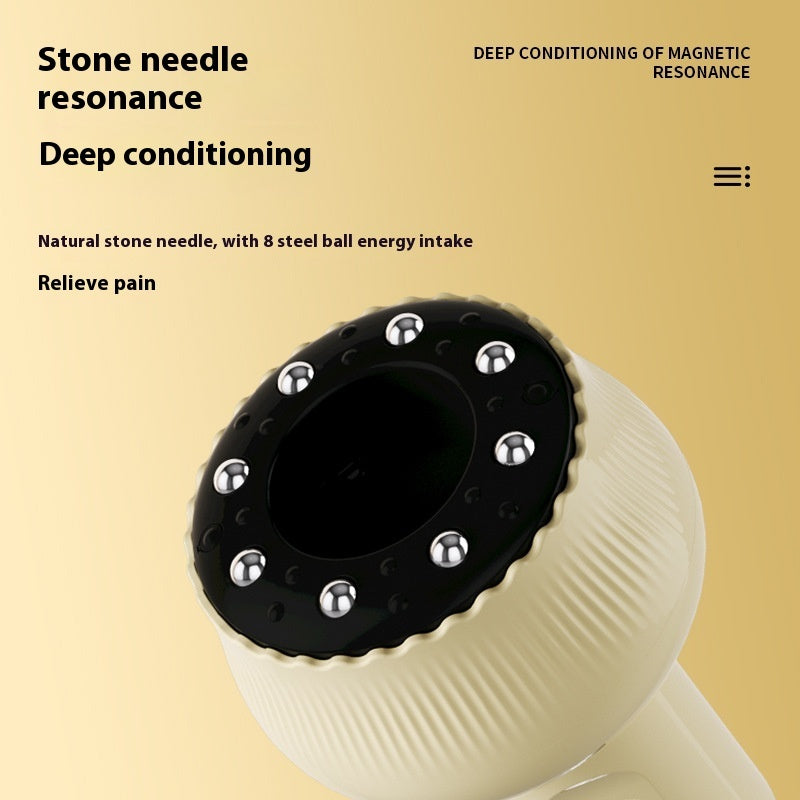 Electric Gua Sha Massager – USB Powered Meridian Therapy with 4-Speed Heat & Essential Oils